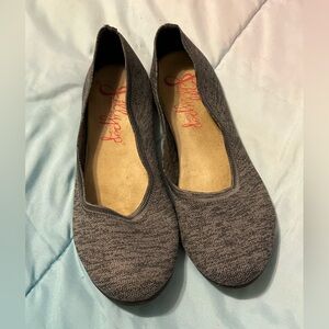 Gray Knit Flats - 10 (Pending)